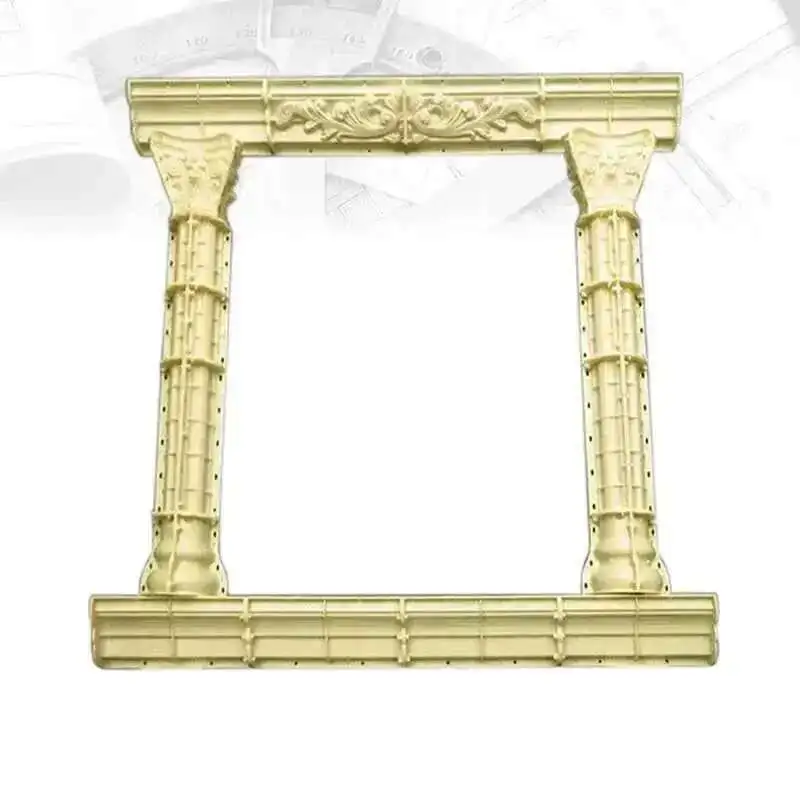 

Roman Column Window Model Villa Window Edge Line Cement Exterior Wall Edge Windows Frame Decoration European Window Cover Mold B