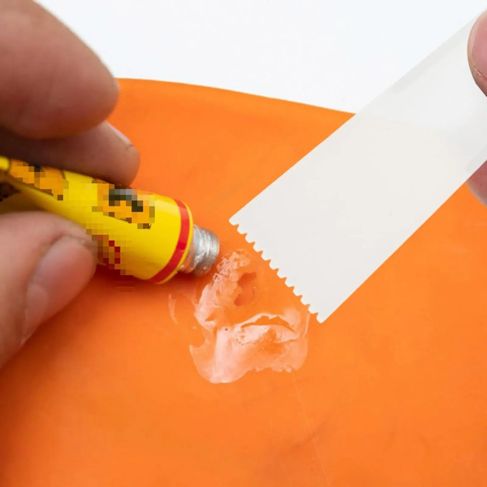 Adhesive Applicator Plastic Reusable Glue Applicator Set Smooth Finish Tools for DIY Hobby and Craft