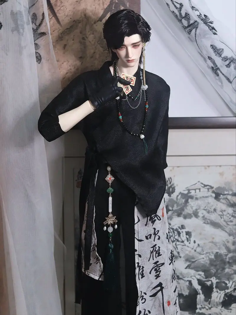 New Antique Style 1/4 Bjd Uncle Doll Costume Antique Style Set Suitable for 75-75Cm Dressing Toy Bjddoll Accessories No Doll