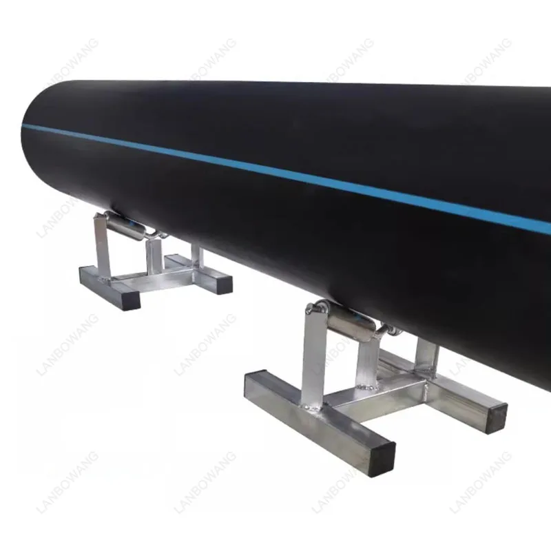 50-315mm PE Pipe Welding Roller Support Stand Engineering Cable Pipe Sliding Bracket