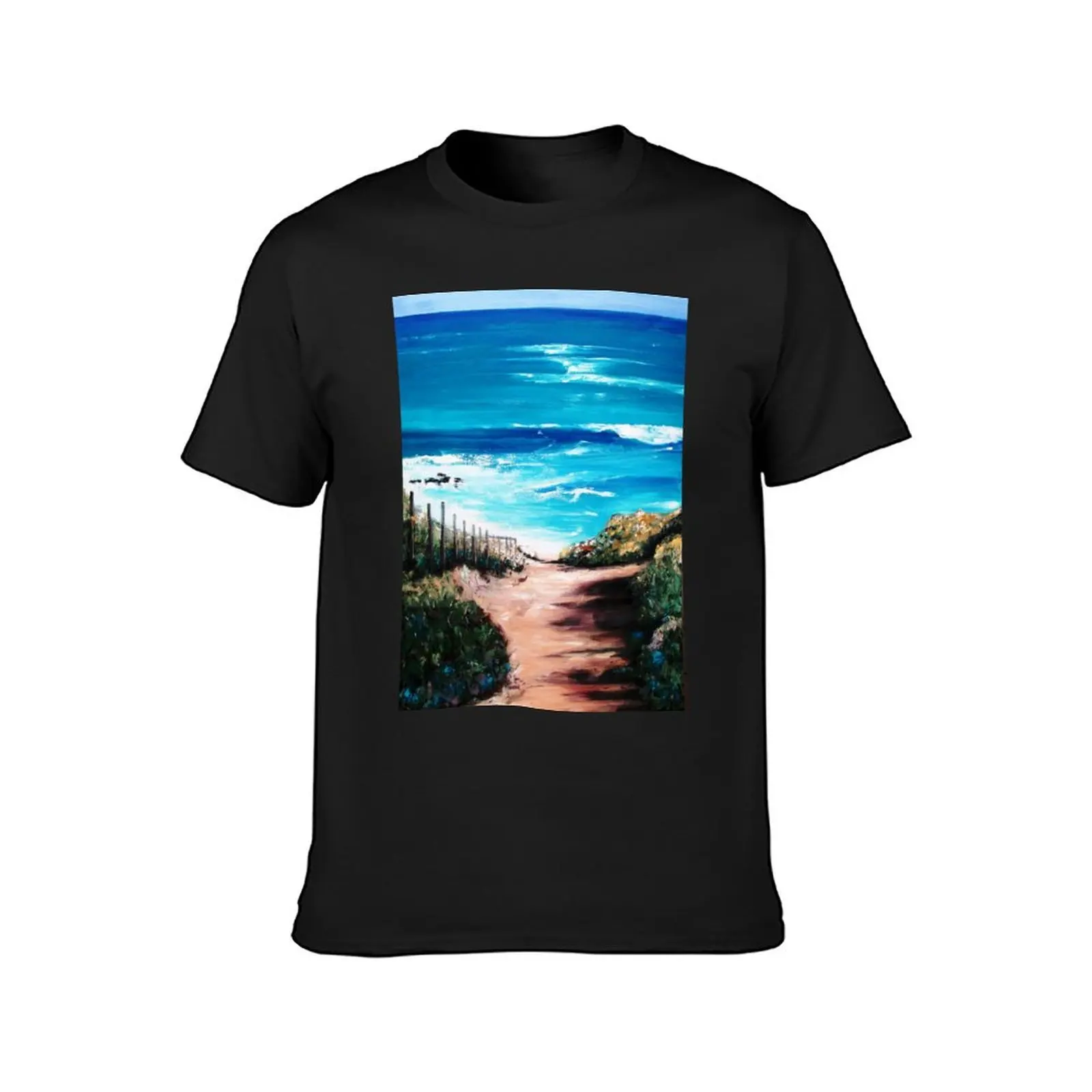 Mornington Peninsula Beach T-Shirt plus sizes funnys sweat shirts, men