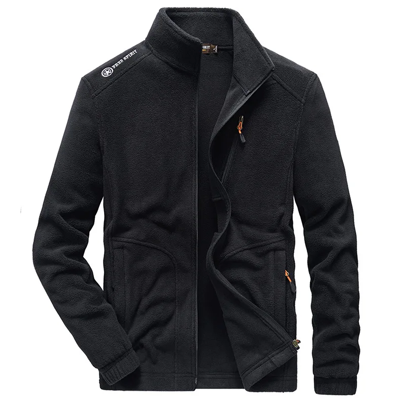 Men Lamb Fleece Winter Jackets Warm Coats Good Quality Men Winter Coats Stand Collar Fashion Loose Winter Parkas Size 5XL