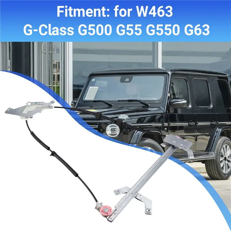 Top-Rated Car Rear Door Window Regulator Without Motor For Mercedes Benz W463 G-Class G500 G55 G550 G63