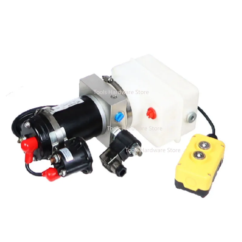 0.8KW Tray Truck Hydraulic Power Unit Assembly DC 24V Motor Suitable For RV Trailer Hydraulic System