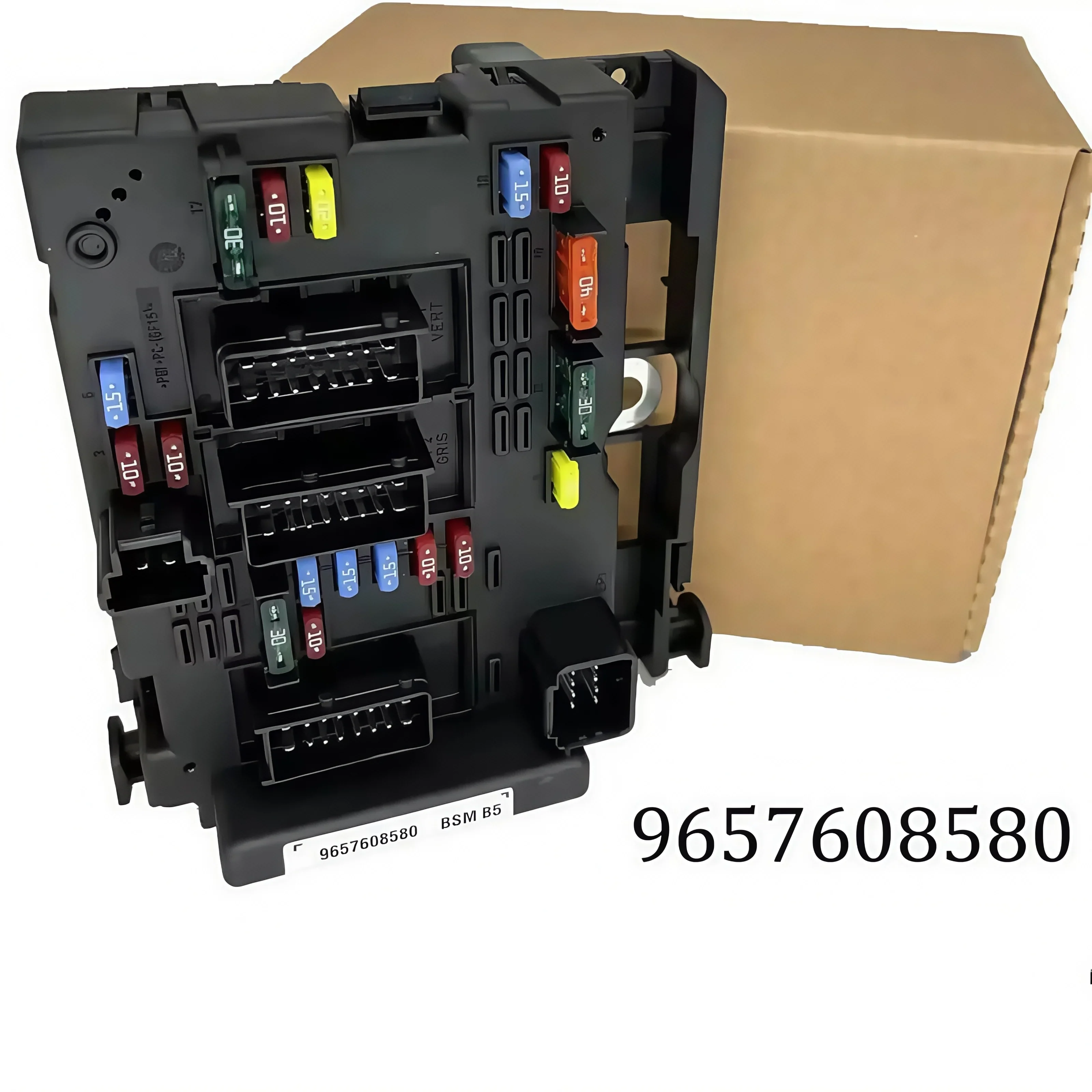 

Автомобильный блок предохранителей 9657608580 для Peugeot Partner 206 307 Citroen C3 C5 C8 Xsara Berlingo Picasso