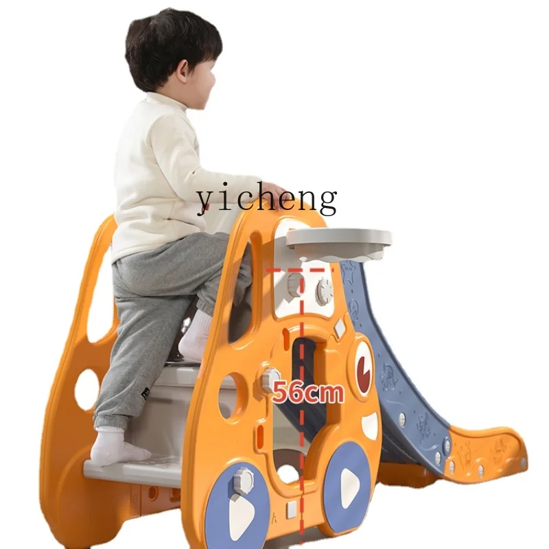 YY Children's Indoor Large Slide Foldable Lengthened and Heightened Household Simple