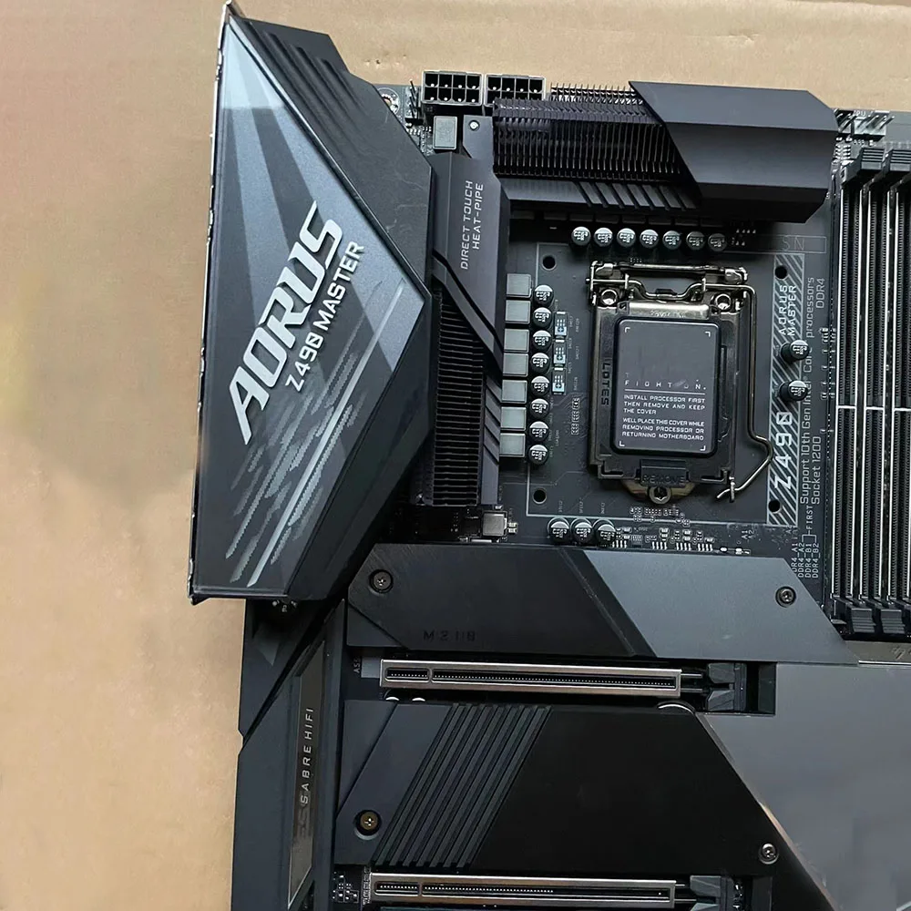 Motherboard DDR4 6XSATA M.2 Z490 AORUS MASTER