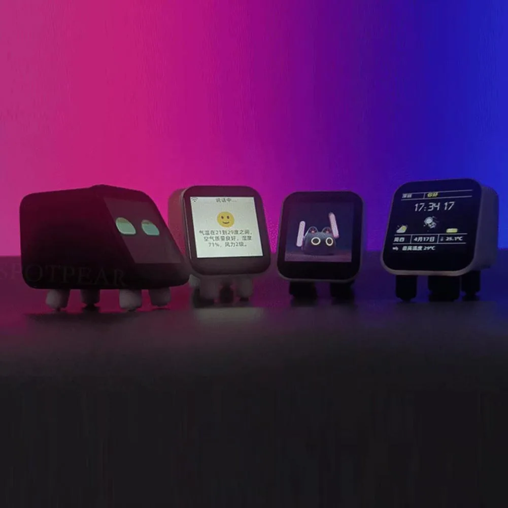 ESP32 S3 MUMA AI Chat Robot Layar LCD 1,54 inci DeepSeek AI Chatbot Layar LCD Wifi Jam Cuaca Robot N16R8 Papan Pengembangan Robot