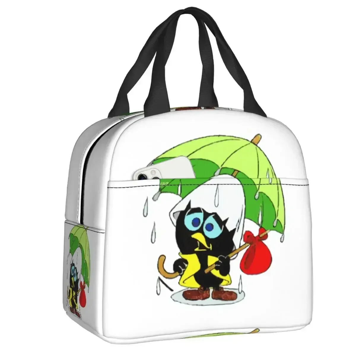 

Calimero изолированная сумка для обеда для женщин герметичный термохолодильник ланч-бокс офисная работа школа пикник сумки для еды