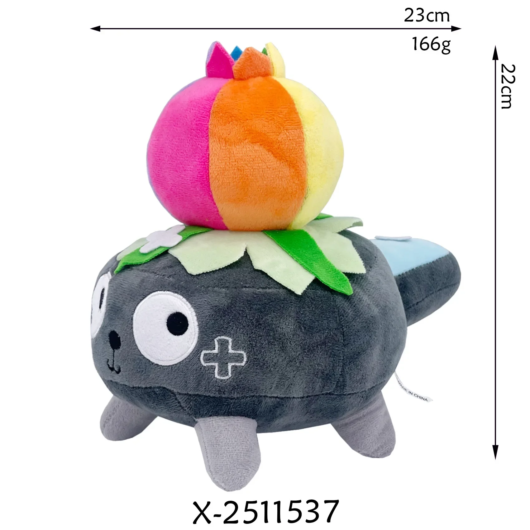 New 45 Styles Cute World Ragdoll Filled Horror Game Small Stone Plush Toy Soft Pillow Doll Gift view 4