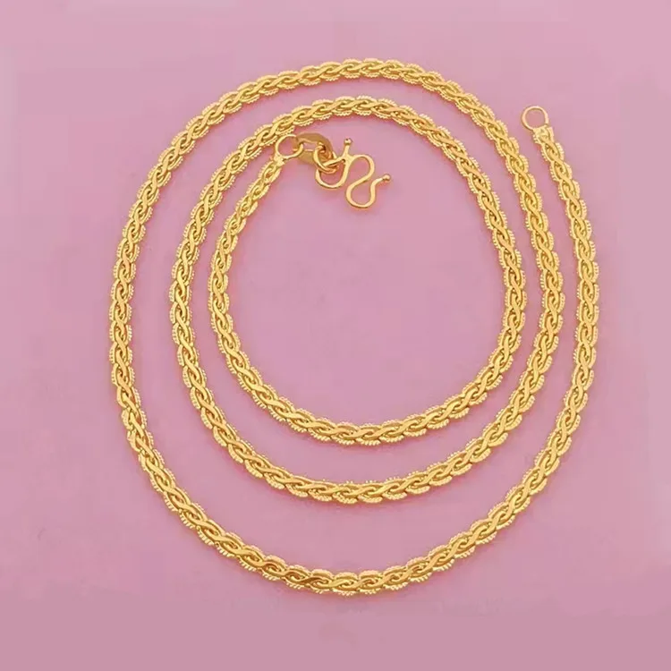 

Women's Phoenix Eye Ethnic Necklace 24K Gold AU999 - Traditional craft, delicate phoenix eye, anti-oxidation, for Hanfu outfits