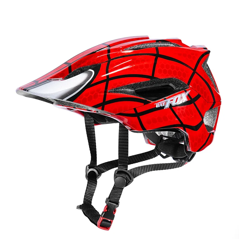 

BATFOX Children Full Face Bike Helmet Removable Chin Balance Bike Skateboard Roller Skating Safety Cap Kids Bicycle Cycling Gear