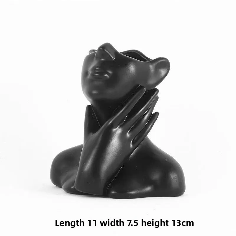 Body Art Vase Nordic Home Resin Ornament Living Room TV Cabinet Bedroom Simple Decoration