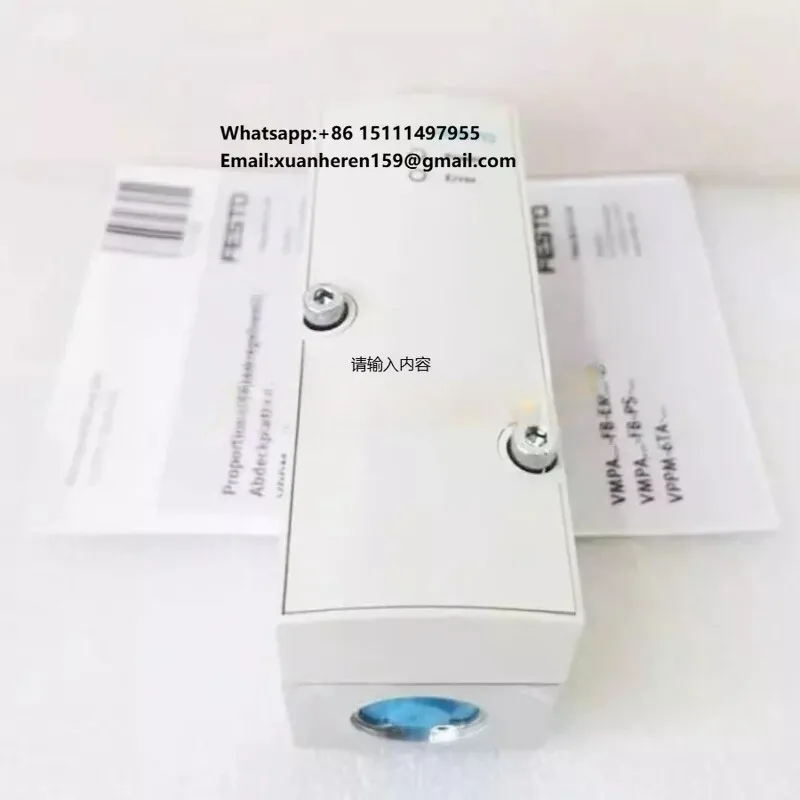 VPPM-6TA-L-1-F-0L10H-S1 Proportional Valve Valves, Sensors, Automation, Control Systems