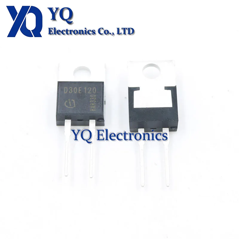 

10PCS/lot IDP30E120 D30E120 TO-220-2 30A 120V switching diode