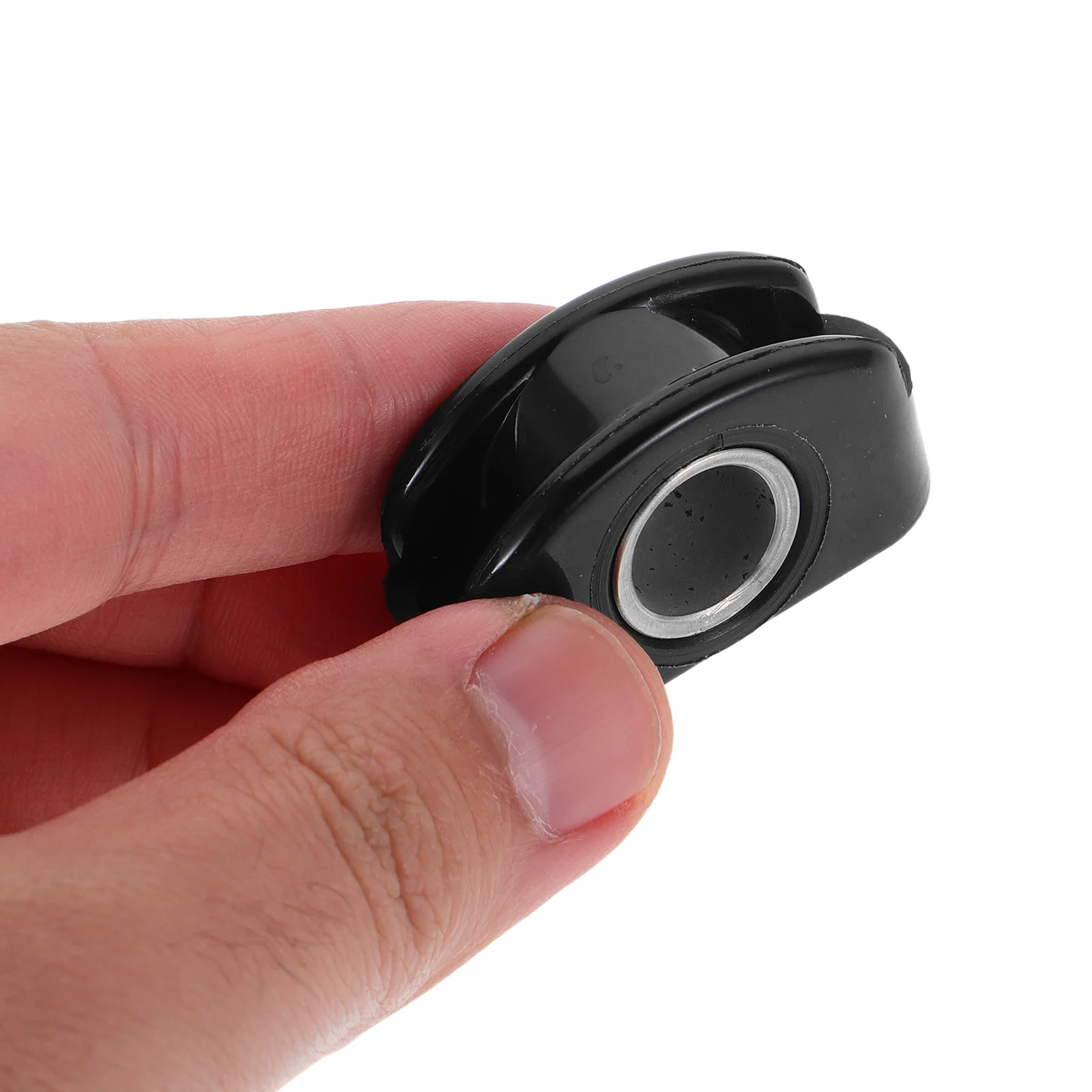 

2 Pcs Yacht Cable Guide Boat Parts Rope Clamp Accessory Marine Clips Black Deck Hardware