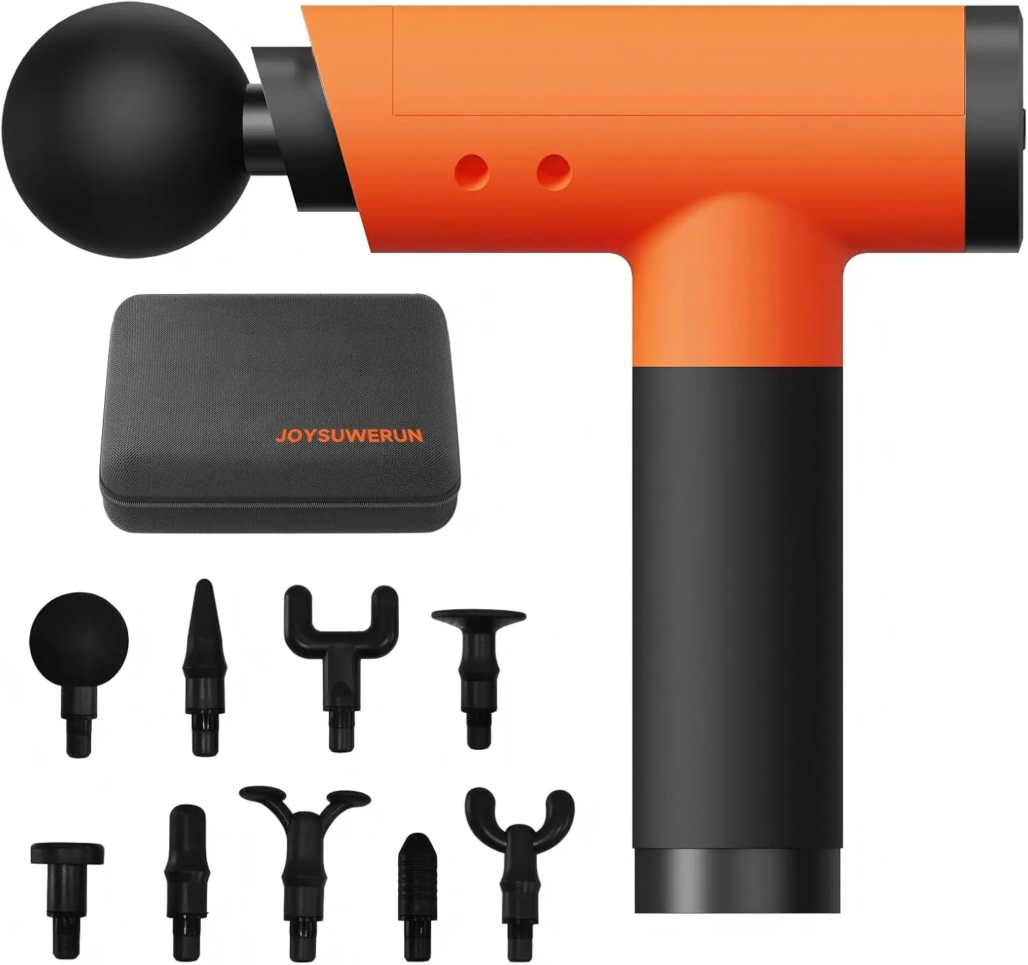 

Massage Gun with 9 Heads & Storage Case – Quiet Portable for Muscle Relaxation