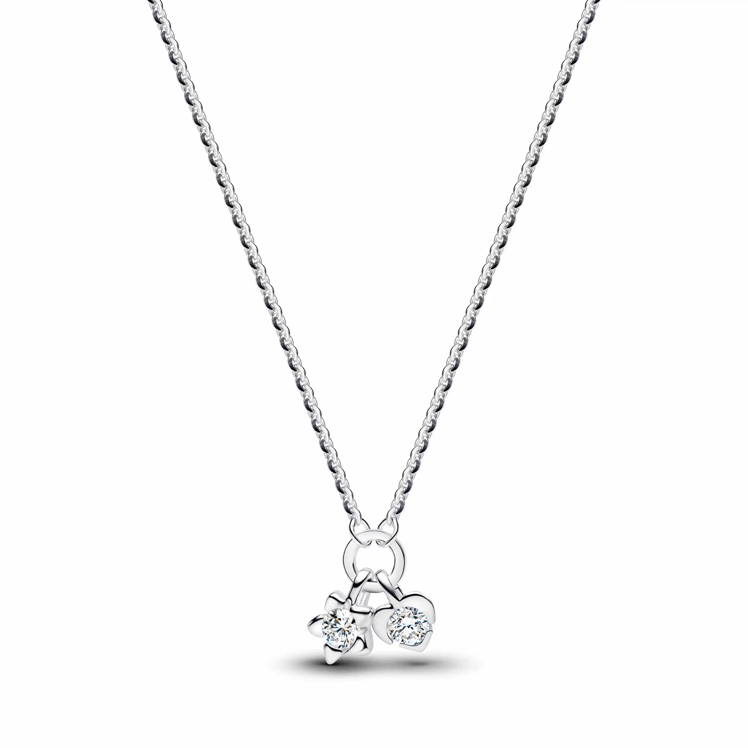 Nieuwe 925 Sterling Zilver Vierklaverblad Bloem Oor Stud Ring Hanger Kraal geschikt voor DIY Dames Armbanden Kettingen Sieraden Cadeaus