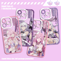 Honkai Elysia Game Phone Case For Xiaomi Redmi Note 13C 12 12C 11 10 10C 10s 9 9s 9A 9T 9C 8 7 Pro Max 4G 5G Transparent Cover