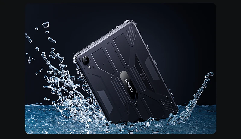 Cubot TAB KINGKONG, Rugged Tablet Android 13, IP68 Waterproof, 16GB RAM(8GB+8GB Extended), 256GB ROM, 10600mAh, 10.1 Inch Screen