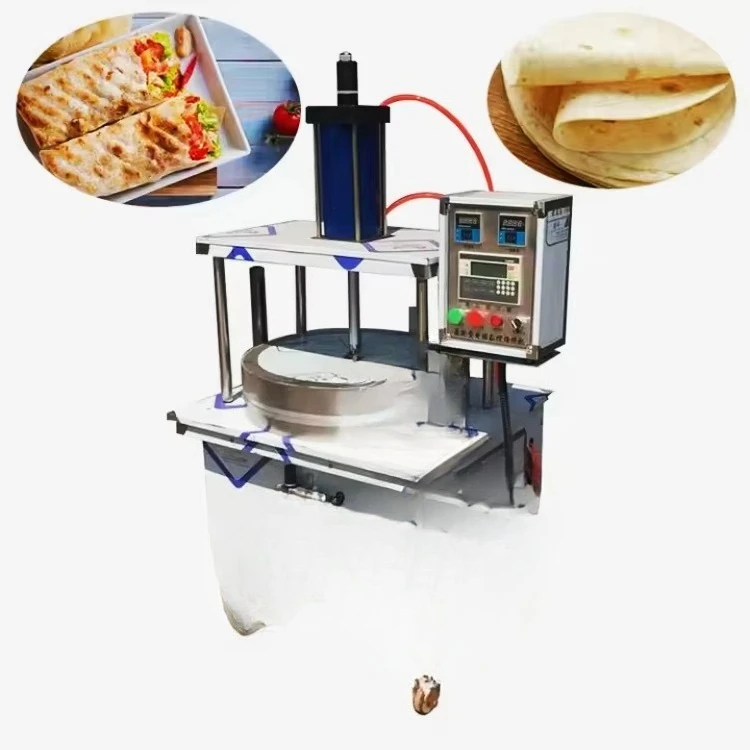 Automatic tortilla press cassava making machine pancake machine