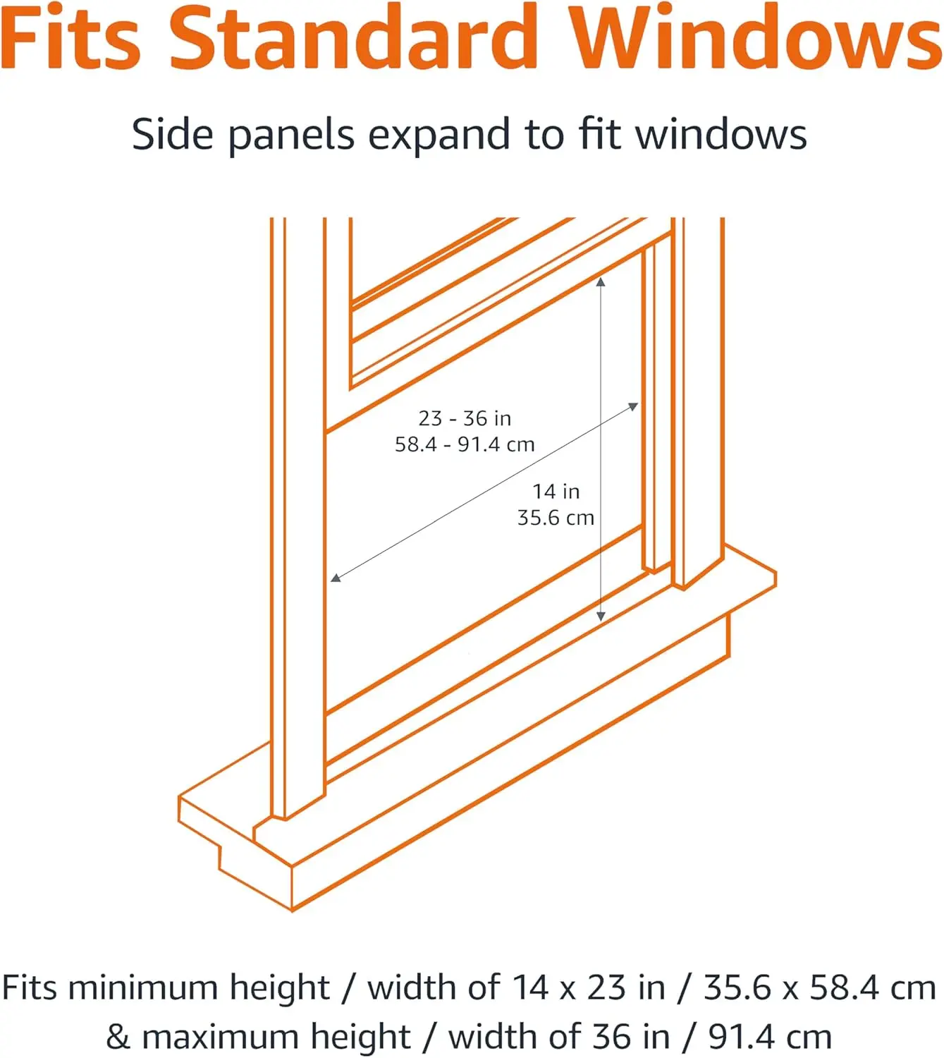مكيف هواء نافذة أساسيات، 6000 وحدة حرارية بريطانية، يبرد حتى 250 قدم مربع. قدم، وحدة تيار متردد بيضاء، جهاز تحكم عن بعد