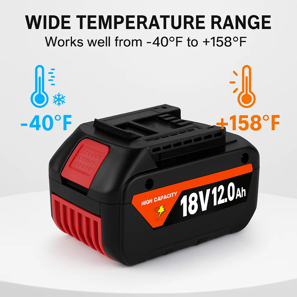 

18V 10.0Ah Battery Original for Bosch 18V Professional GBA GBH GSR GSB BAT618 BAT609 BAT620 Replacement Battery