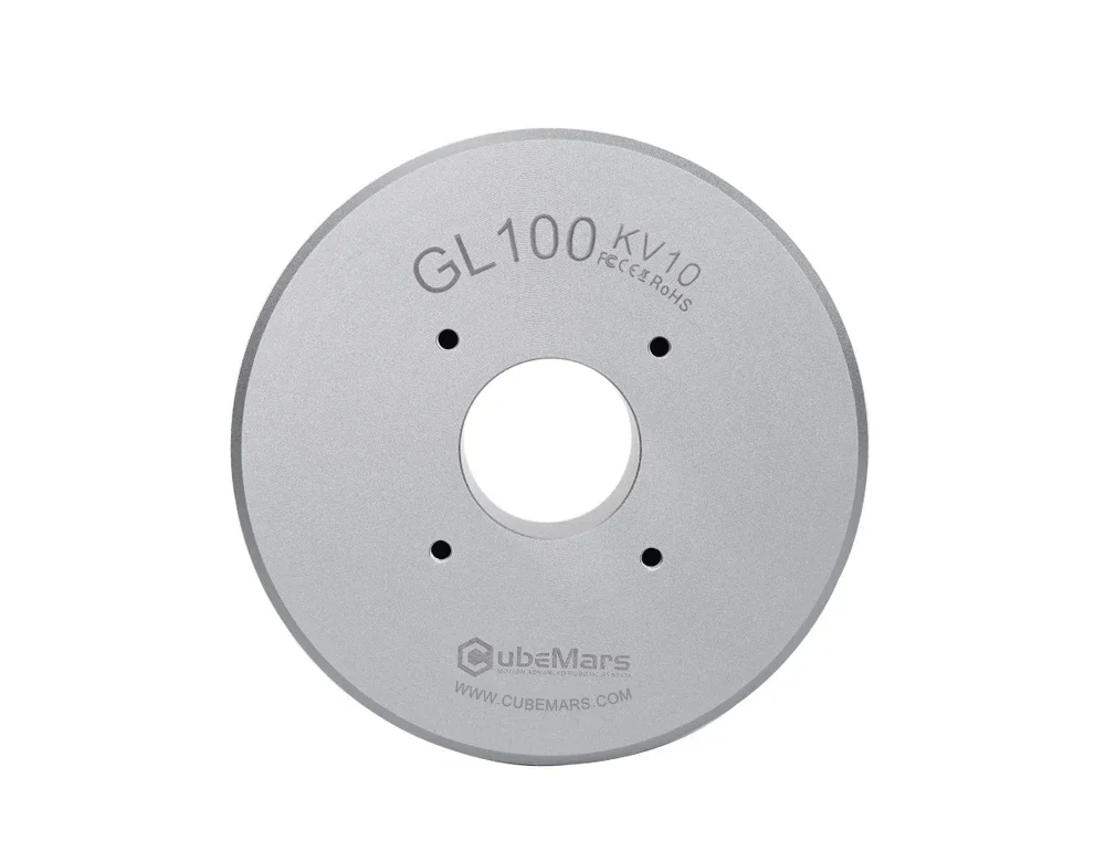 GL100 KV10 CubeMars 24V Lightweight High-Precision Outrunner Smart Gimbal Motor"
