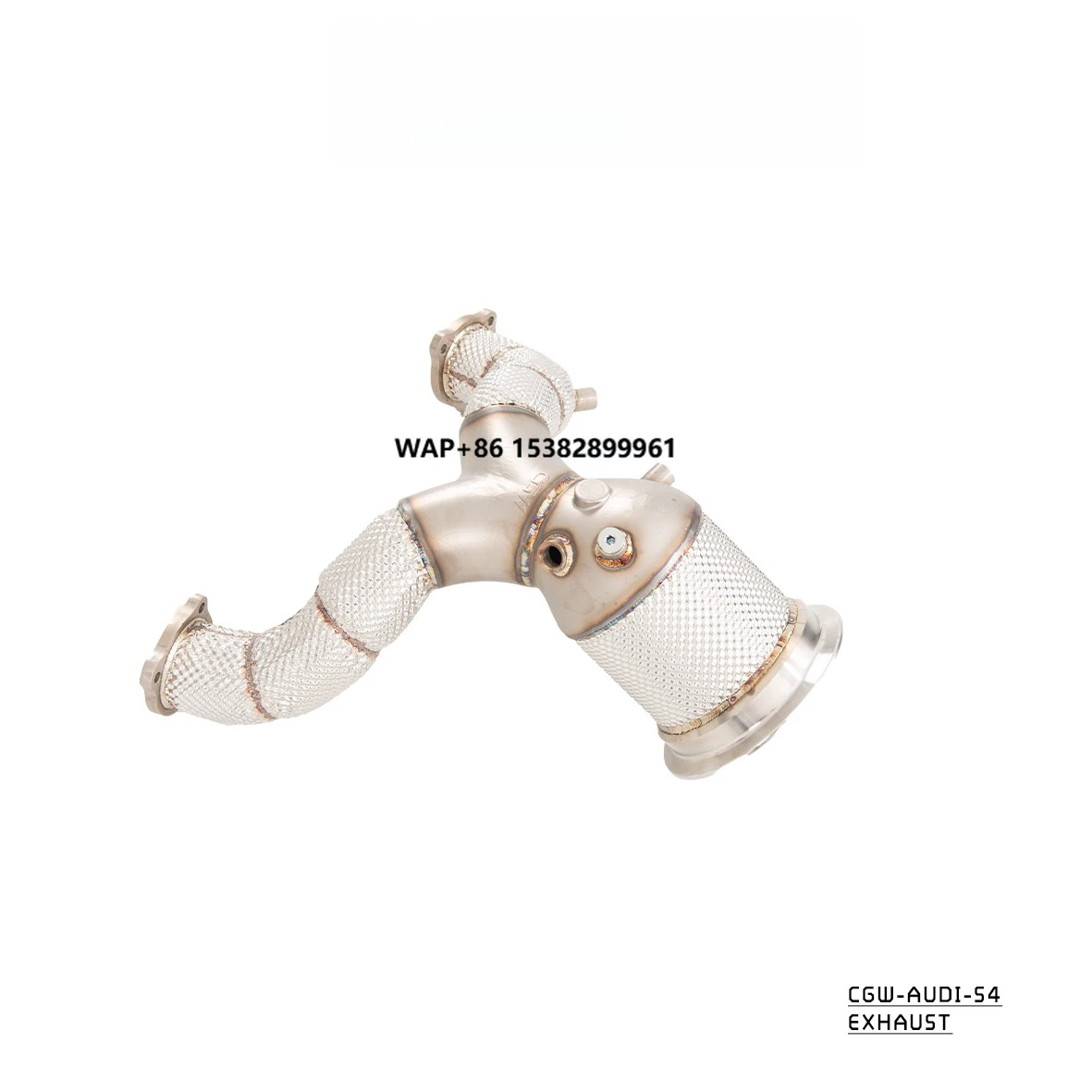 

Активная звуковая выхлопная система из полированной нержавеющей стали 304 с катализатором для S4 B8 B9