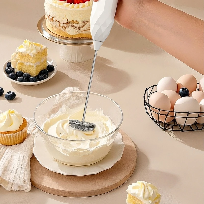 Dense Mobile Hand Combiner Powerful Motor Effortlessly Scourges Cream Spume Batter Exemplary For Home Baking And Drink