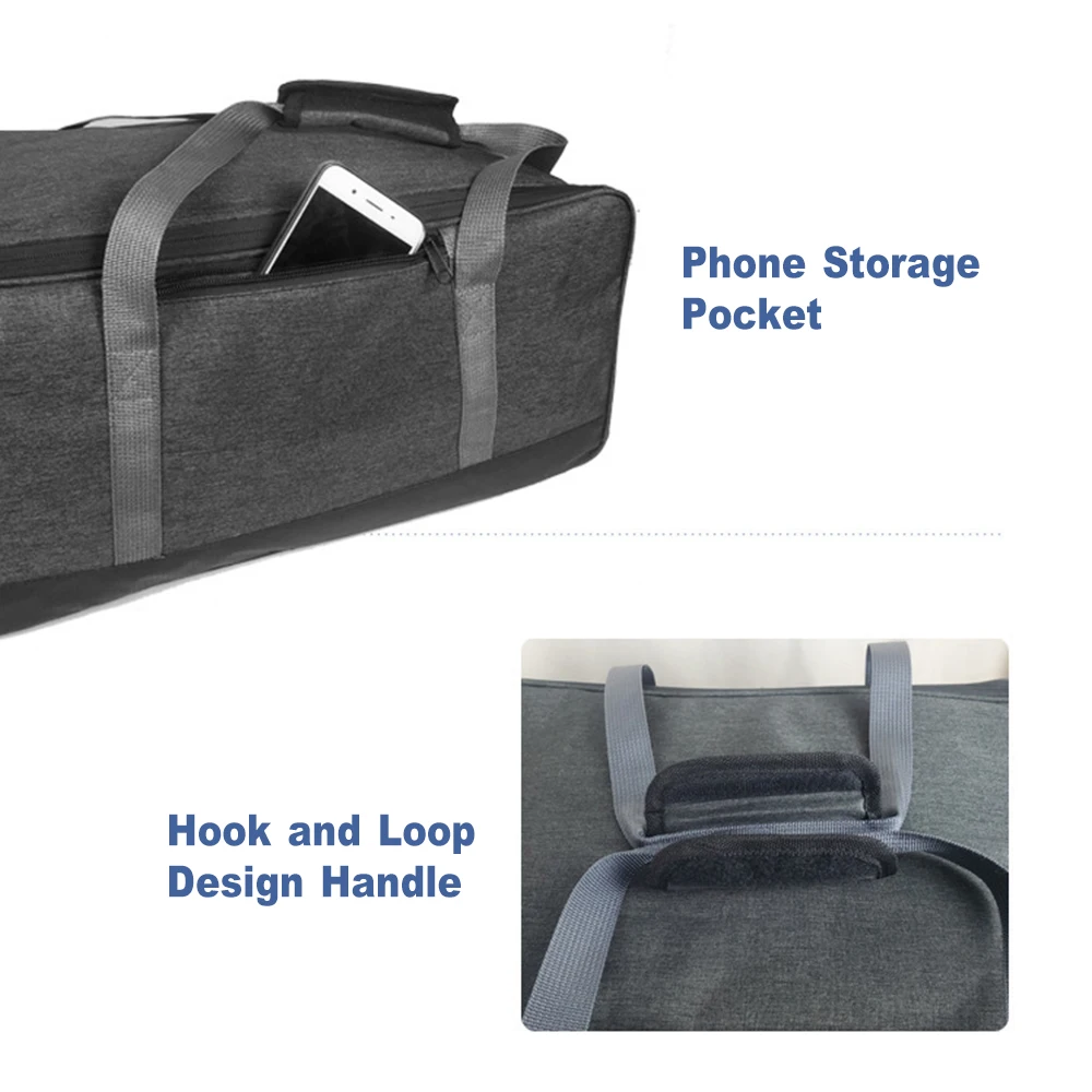 Camping Cookware Bag Cooking Utensils Bag Outdoor Stove Storage Container Cooking Tote Bag with Movable Partitions Size M L