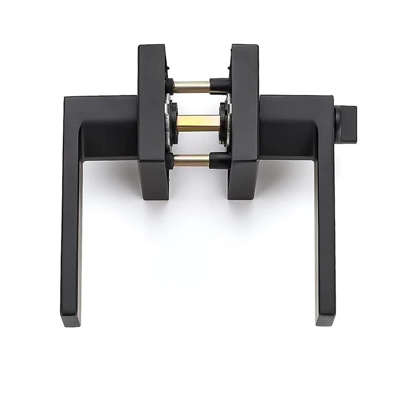 Heavy Duty Door Lever Door Lock Square Door Handle Privacy Door Levers Durable Easy Install Easy To Use