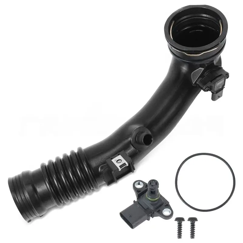 IALJ-Air Boost Intake Hose With Sensor Turbo Intercooler Air Boost Intake Hose Air Boost Intake Hose