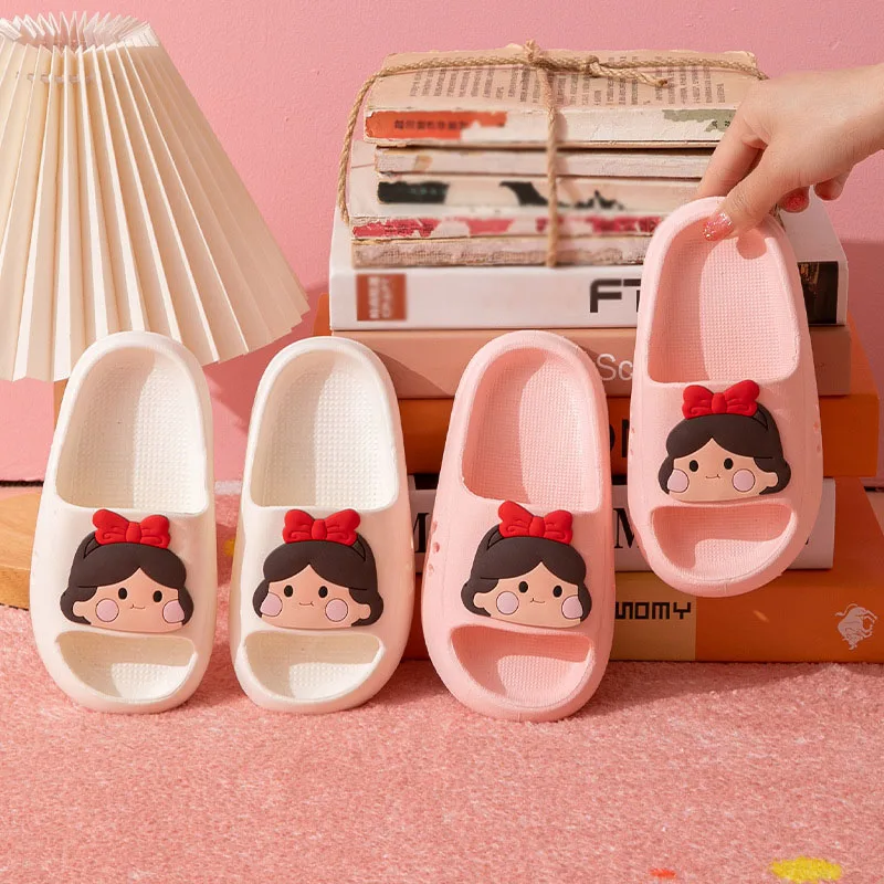 Children'S Slippers Summer Cute Bath Slippers Indoor Home Comfortable Kids Casual Shoes Boys And Girls Anti-Slip Flip-Flops