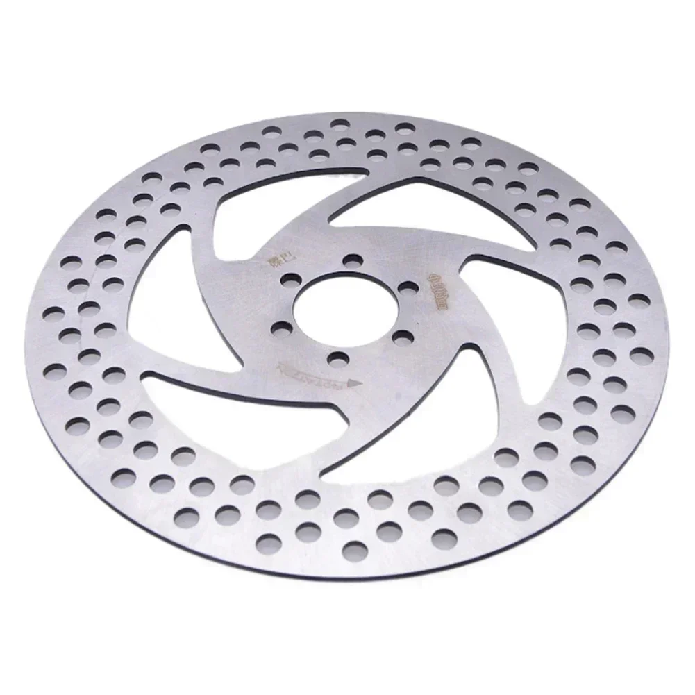 180/203MM Silver Disc Brake For Rotor 3MM Thick 6-Hole Design Premium Steel Enhanced Braking Electric Scooters E-Bikes Part