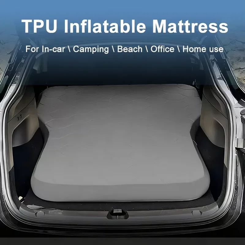 Travel Car Air Mat Sleeping Pad Waterproof Foldable Outdoor TPU Car Bed Durable Camping SUV Drop Stitch Inflatable Mattress