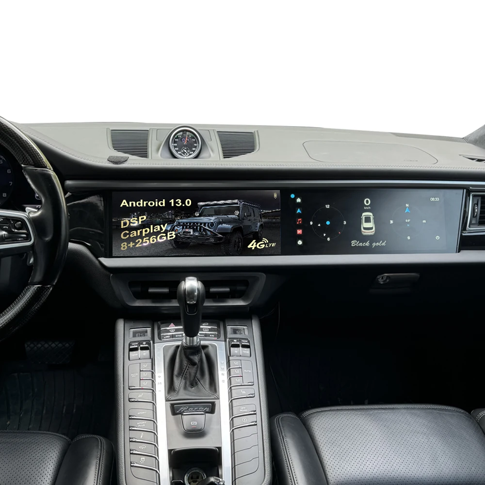

12,3-дюймовый экран Android 13.0 для Porsche Macan 2018-2023 PCM 5,0, автомобильный мультимедийный плеер, радио GPS, автостерео, головное устройство LHD RHD