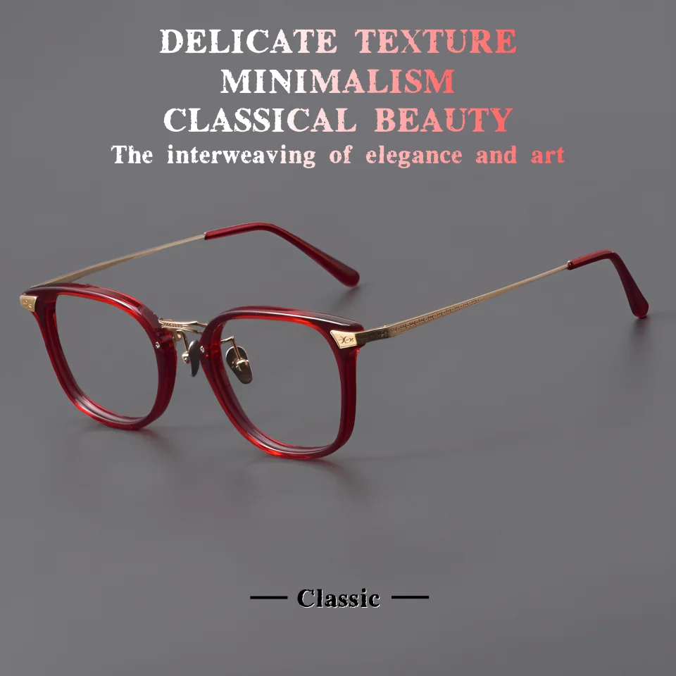 high-end-fashion-retro-modern-design-titanium-frame-eyeglass-for-men-and-women-casual-party-optical-prescription-acetate-glasses