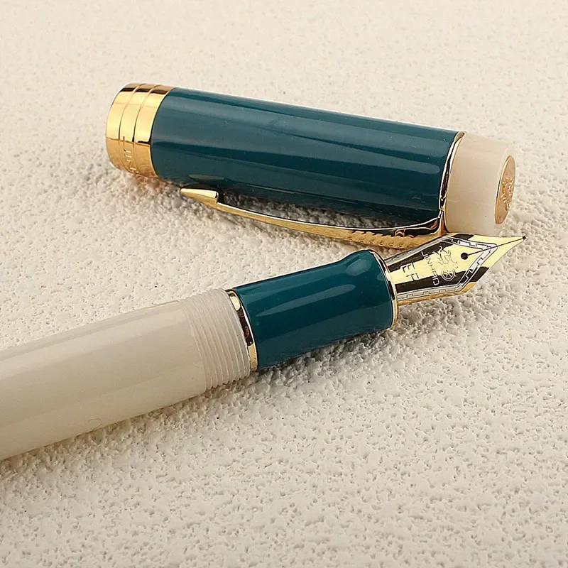 Jinhao-Century 100 Caneta-tinteiro, Fine Nib, Escritório e Material Escolar, Canetas de tinta escrita, Papelaria de luxo, 0.5mm, Moda