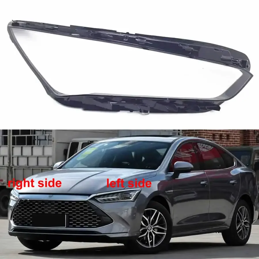 

Headlight Cover Transparent Lens Headlamp Lamp Shell Replace Original Lampshade Plexiglass For BYD Qin Plus 2021 2022