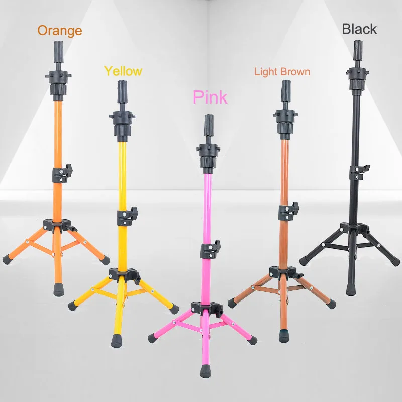 Supporto per parrucca da 57 cm Treppiede Supporto per testa di manichino Supporto per parrucca Treppiede Supporto per testa per parrucca Testa di manichino regolabile