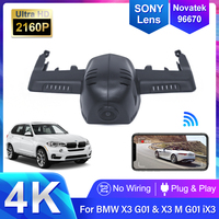 4K 2160P Wifi Car Dvr Dash Cam Camera Recorder For BMW X3 G01 for BMW X5 G05 for BMW X7 G07 for BMW 3 G20 G21 2018 - 2021 2023