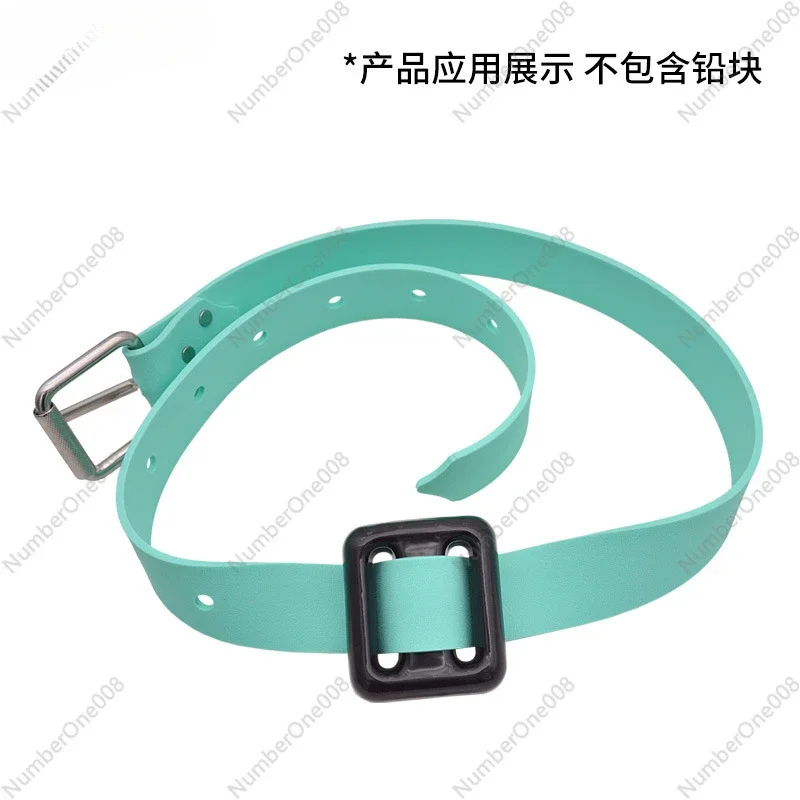 

Блок свинца для дайвинга, быстроразгрузочный пояс, регулируемый однотонный силиконовый грузовой пояс, оборудование для подводного плавания