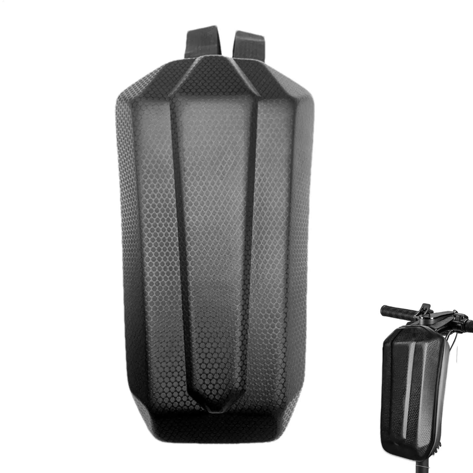 Elektroroller-Tasche 3L Hartschalen-Lenkertasche Elektroroller-Zubehör Wetterfeste Lenkertasche