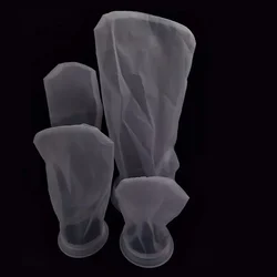 Super Fine  Aquarium Filter Bag with Frame Washable Reusable Mesh Foam Carpet Sock Bag for Fish Marine Filtration System