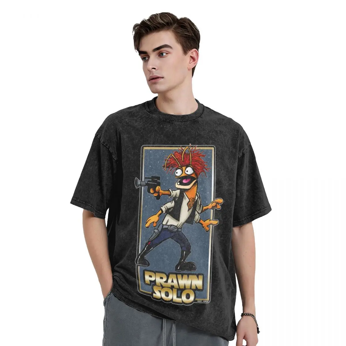 Prawn Solo T-Shirt new edition oversizeds quick-drying designer shirts Men's t shirts