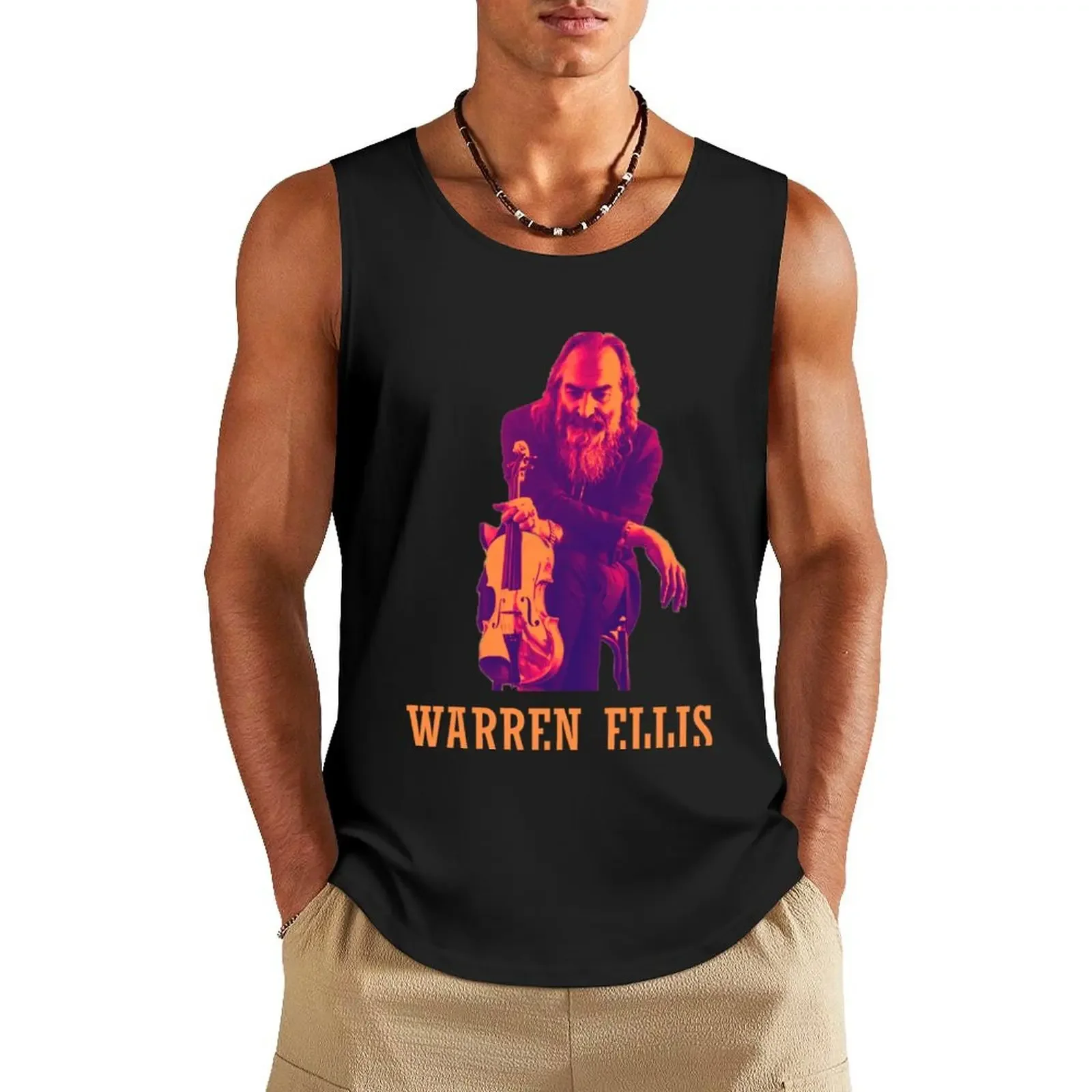 

Warren Ellis Tank Top Gym wear gym clothing men