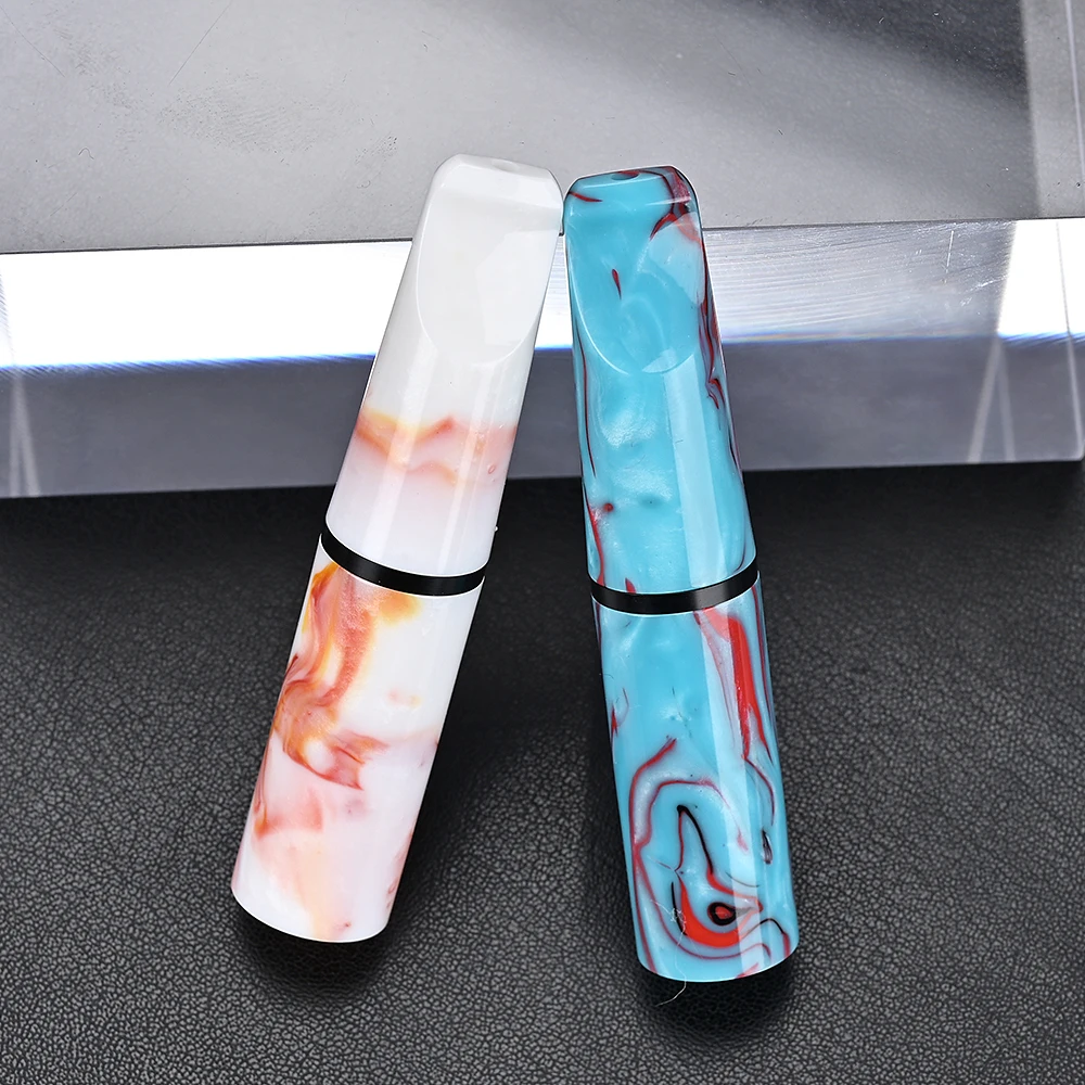 

7 cm Resin filter cigarette holder thick medium fine cigarette tar filter 9mm filter element universal single cigarette holder