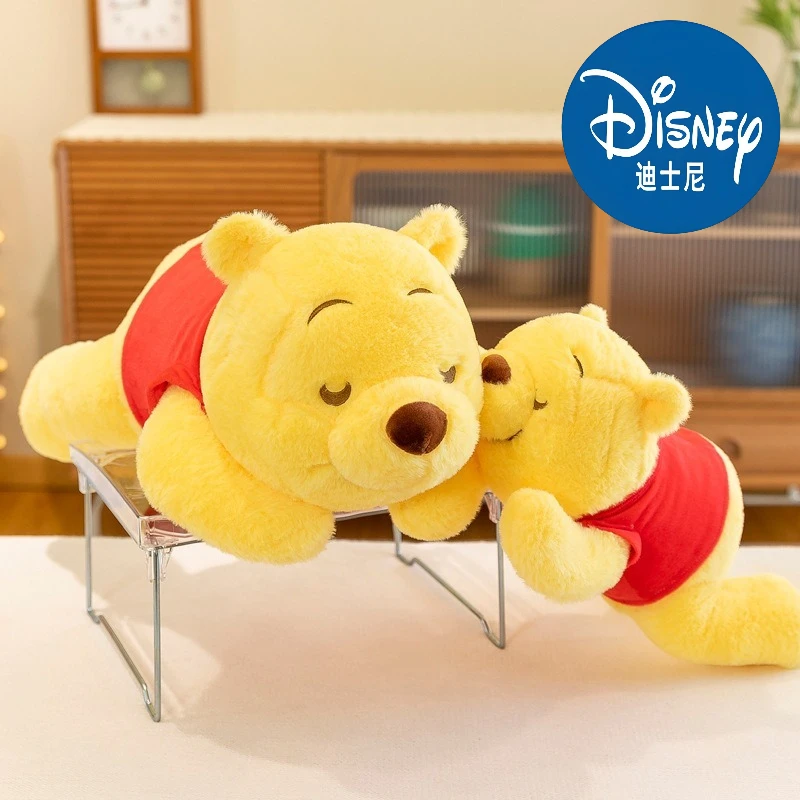 

Милый кукольный медведь Винни Диснея, плюшевая кукла с грейпфрутом, спальная на кровати, подушка, подарок для девочек, лучший подарок на день рождения
