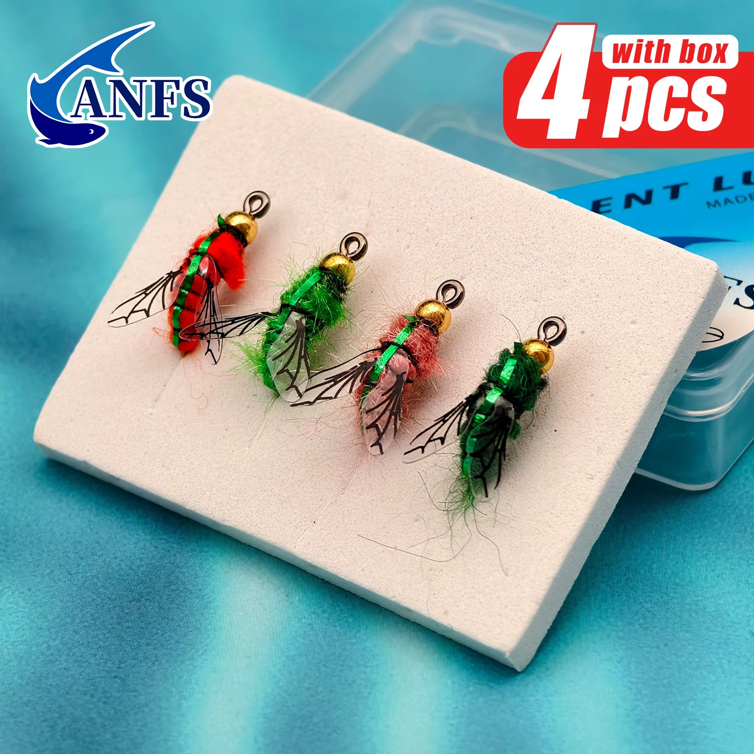 Anfs 4Pcs/Box Fly F…